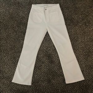 7 For All Mankind High Waist Slim Kick w/ Pockets